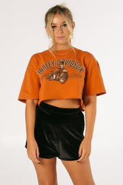 Harley Davidson New Jersey Crop Tee