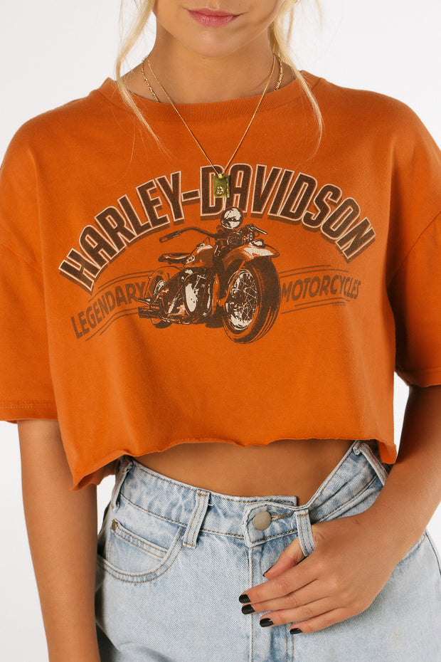 Harley Davidson New Jersey Crop Tee