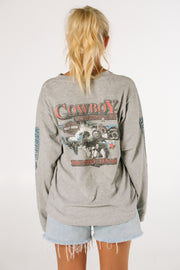 Harley Davidson Cowboy Long Sleeve Tee