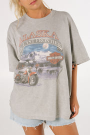 Harley Davidson Alaska Grey Tee