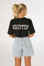 Led Zeppelin Band Crop Tee