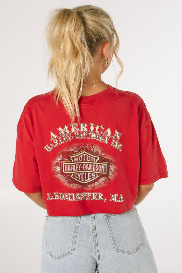 Harley Davidson Leominster Crop Tee